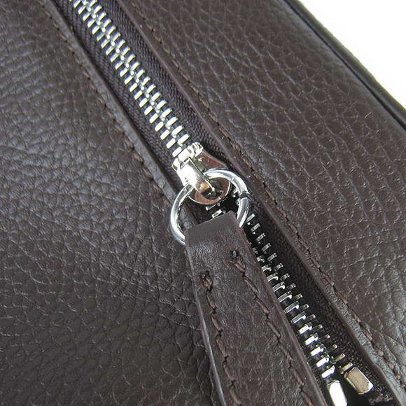 High Quality Replica Hermes Lindy 26CM Shoulder Bag Dark Coffee